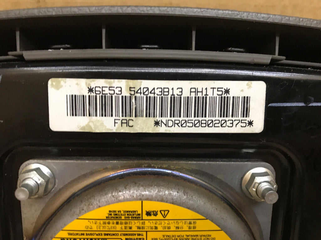 FORD FUSION DRIVER SIDE STEERING WHEEL AIRBAG AIR BAG OEM CAMEL BROWN TAN YC AC7