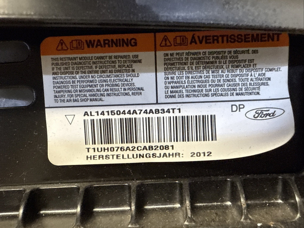 2007 2014 Ford Expedition Front Right Passenger Side Dash Air Bag Airbag Tan8
