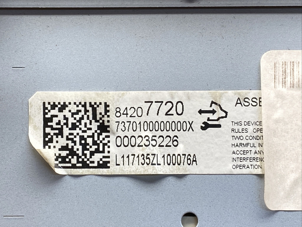 2014 2017 Chevy Impala MyLink Radio Info Screen Display OEM 842077208