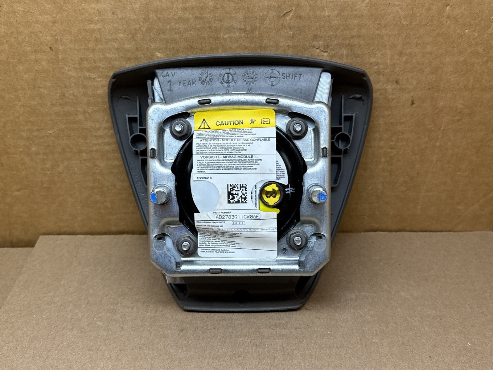 GMC Sierra 2500 3500 Front Left Driver Side Steering Wheel Air Bag Airbag5