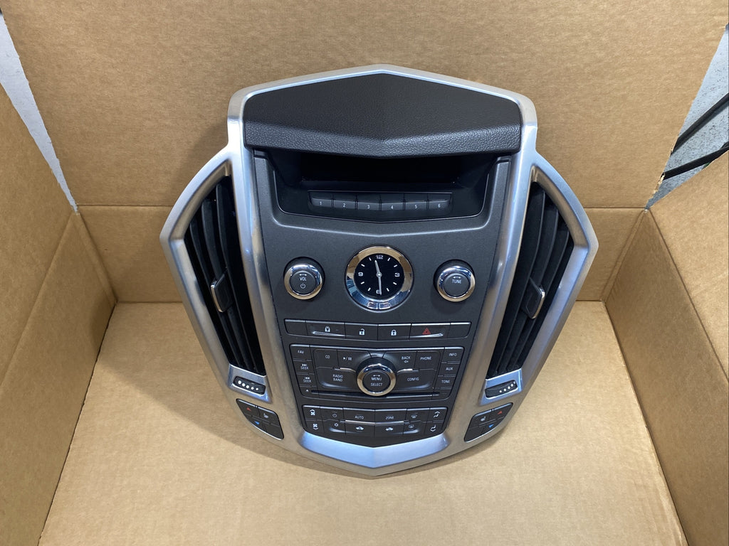 2010 2013 Cadillac SRX Radio Climate Control Panel Dash Trim Faceplate 208648681