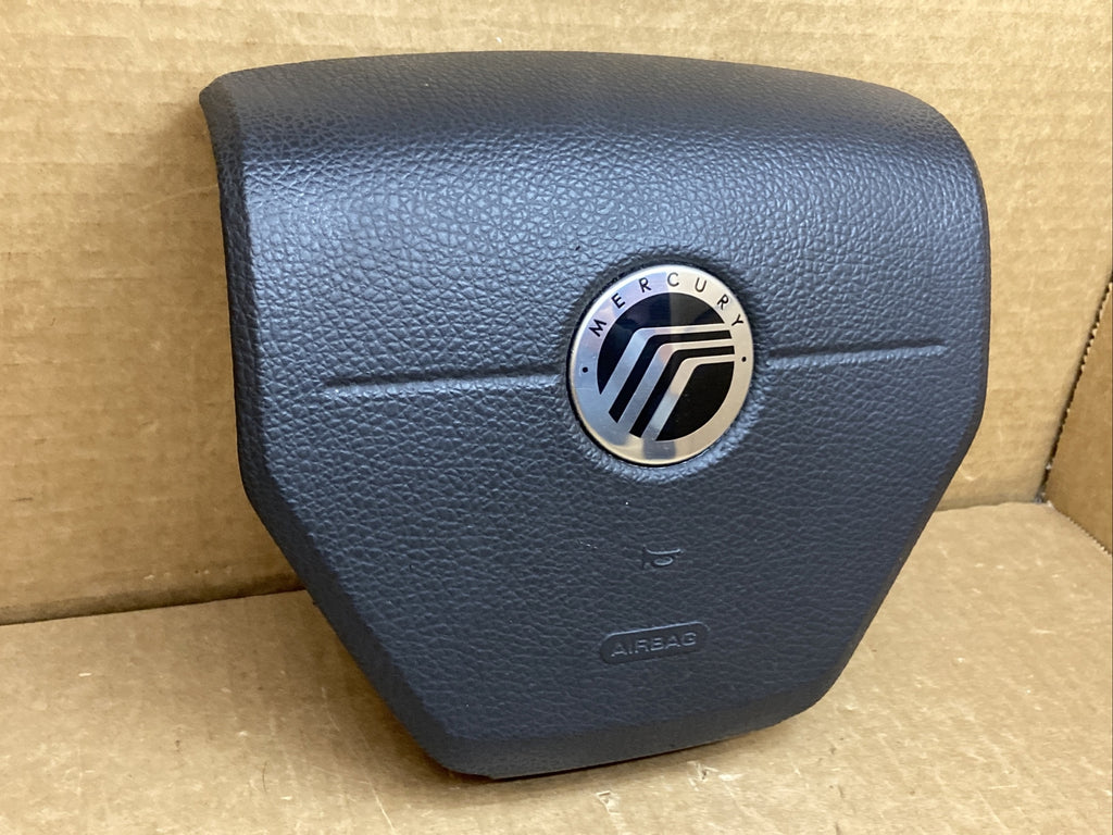 2006 2010 Mountaineer Front Left Driver Side Steering Wheel Air Bag Airbag Black2