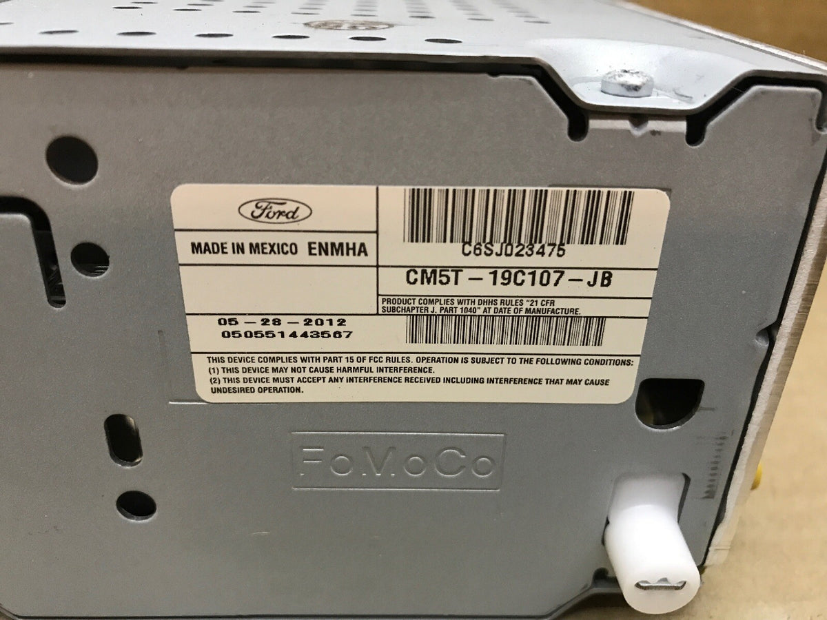 12 14 Ford Focus Radio Stereo CD Disk Player Changer Drive OEM CM5T 19C107 JB3