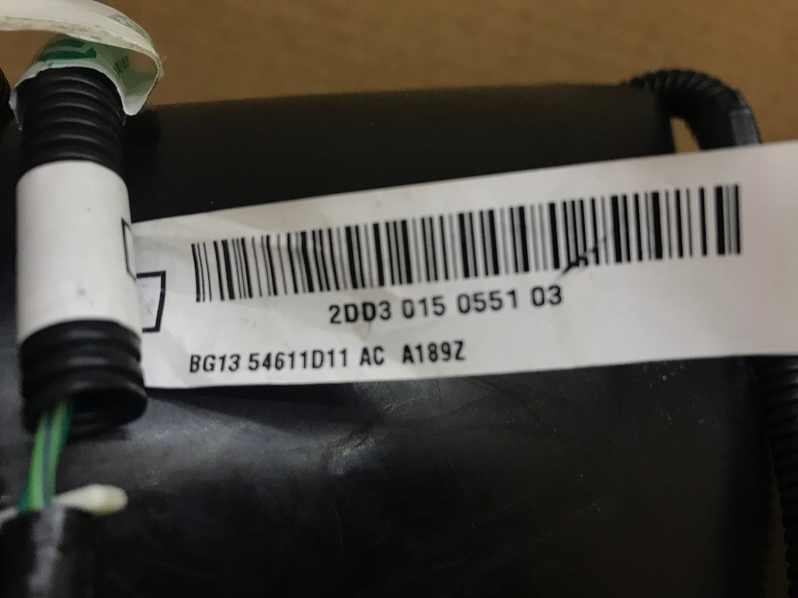 13 19 FORD EXPLORER LEFT DRIVER SIDE SEAT AIRBAG POLICE PACKAGE BG13 54611D11 AC2