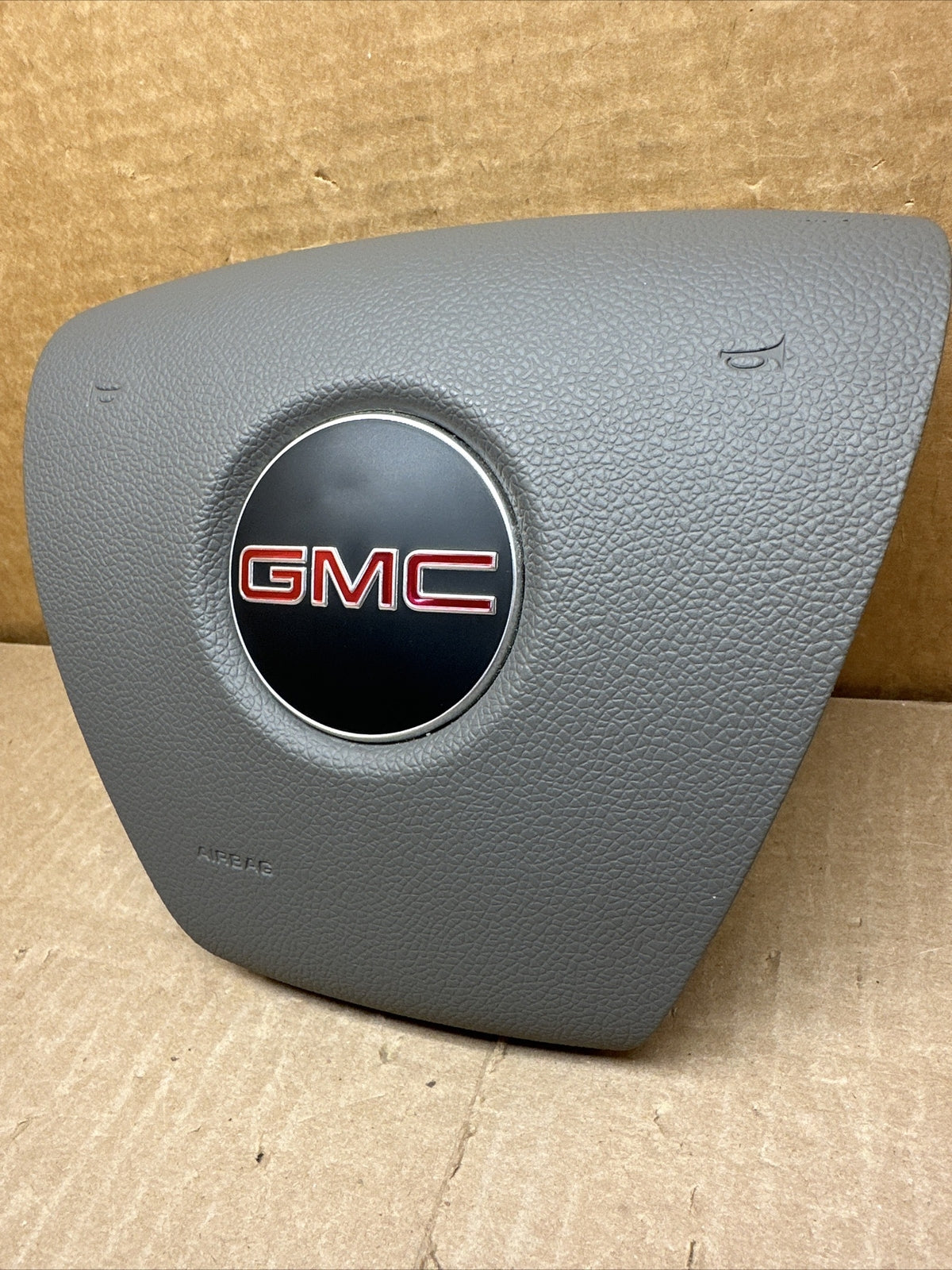 GMC Sierra Yukon XL LEFT DRIVER SIDE STEERING WHEEL AIRBAG GRAY2