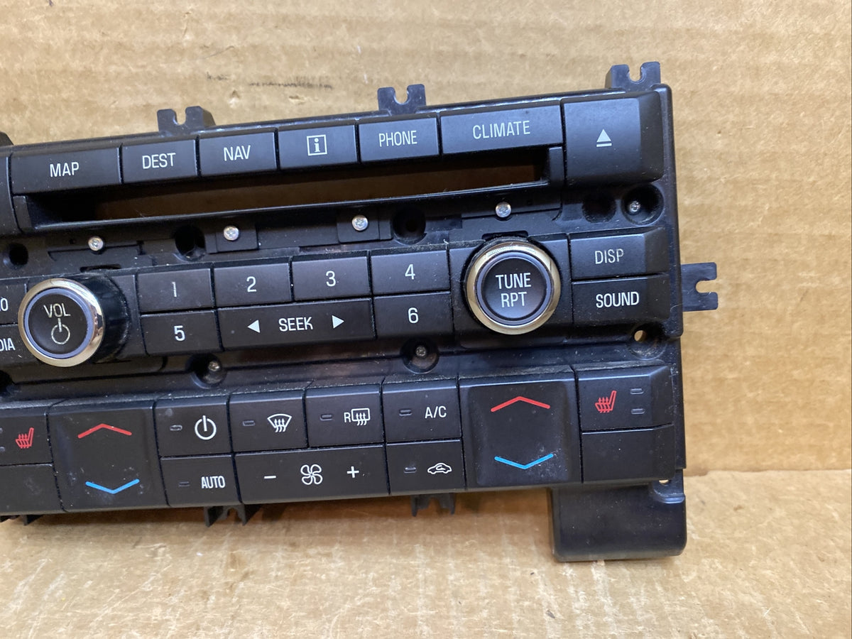 2009 Ford Flex Radio Audio AC Climate Control Panel Model Number 8A8T 18A802 DHW3