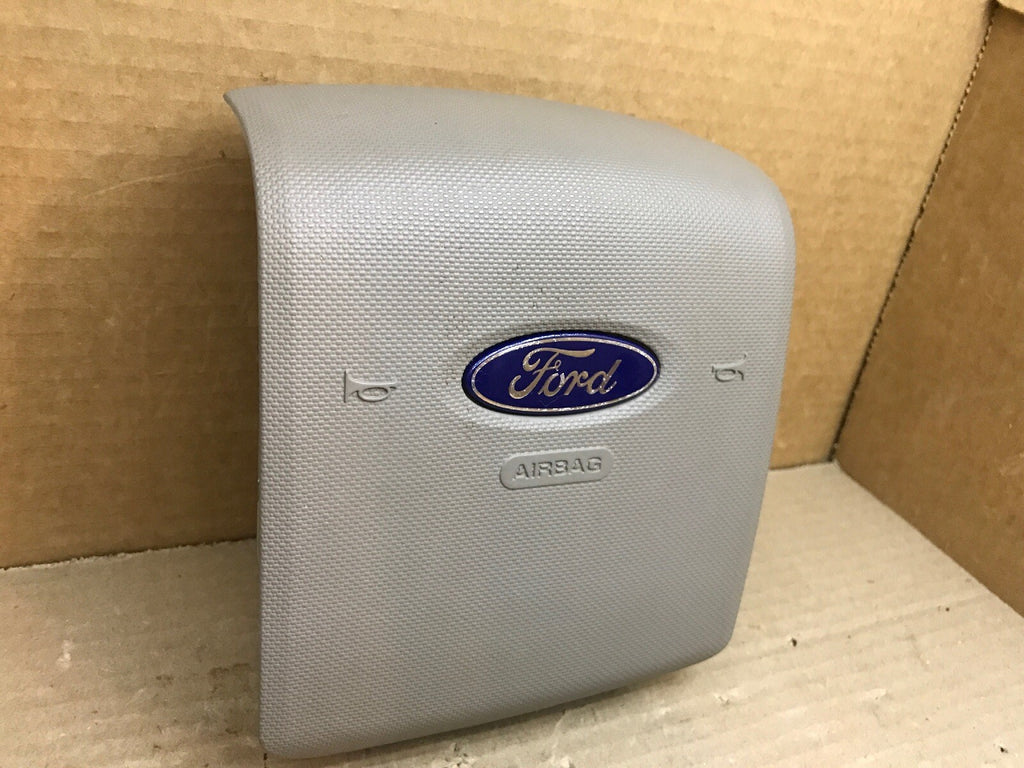 07 14 FORD EXPEDITION LEFT DRIVER SIDE STEERING WHEEL AIRBAG AIR BAG STONE GRAY2