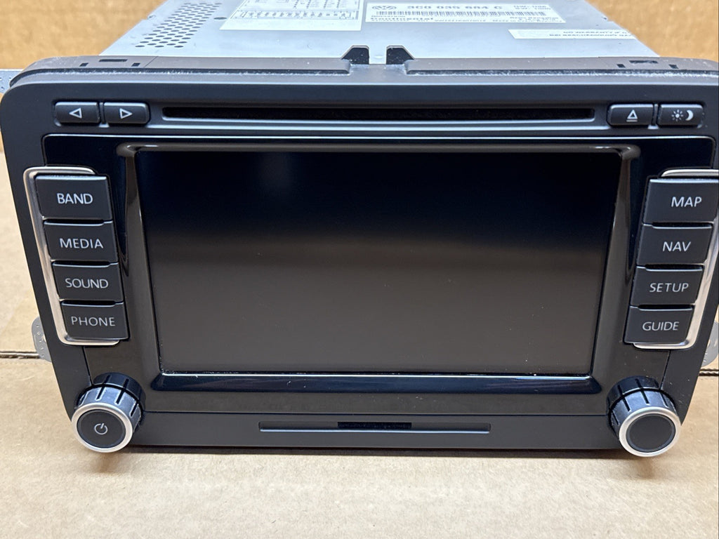 2010 2015 Volkswagen Passat Dash Radio Display Screen 3C0 035 684 D 3C0035684D3