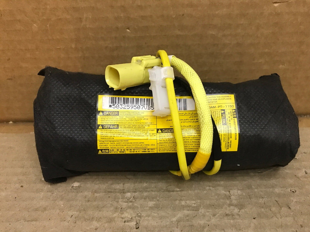 2004 2009 TOYOTA PRIUS FRONT LEFT SIDE DRIVER SEAT AIRBAG AIR BAG BLACK0