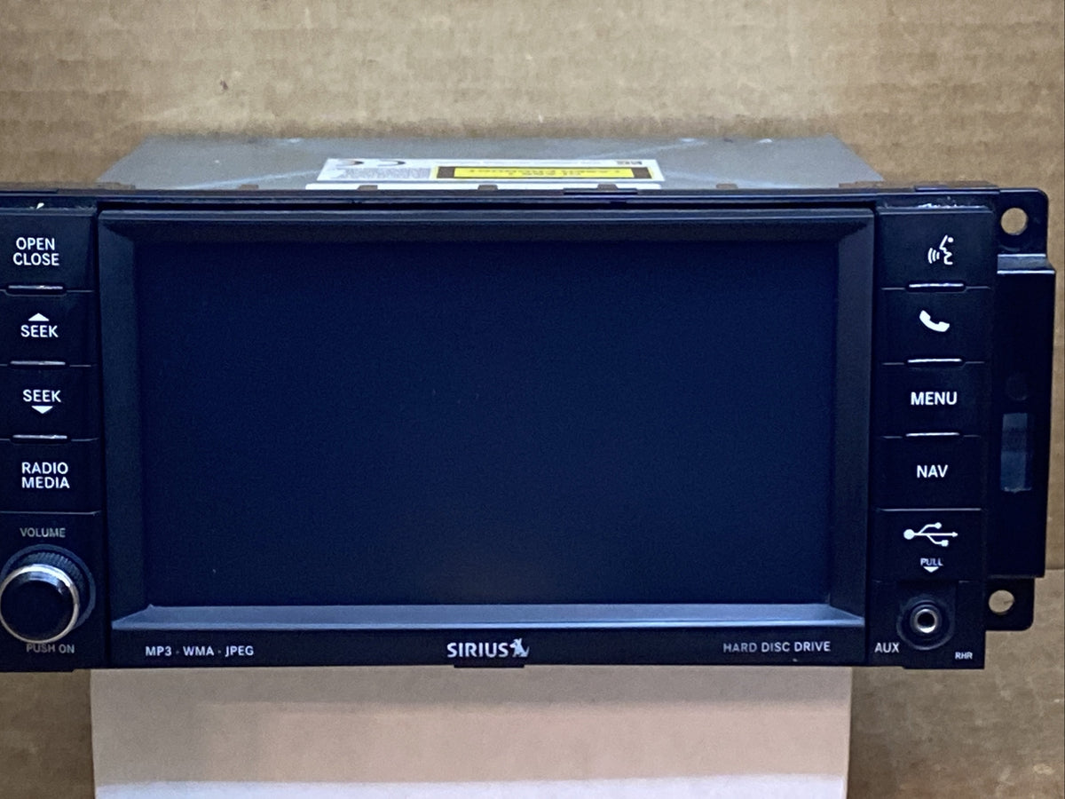 Jeep Dodge Chrysler Touchscreen Radio RHR P68092001AE 68092001AE2