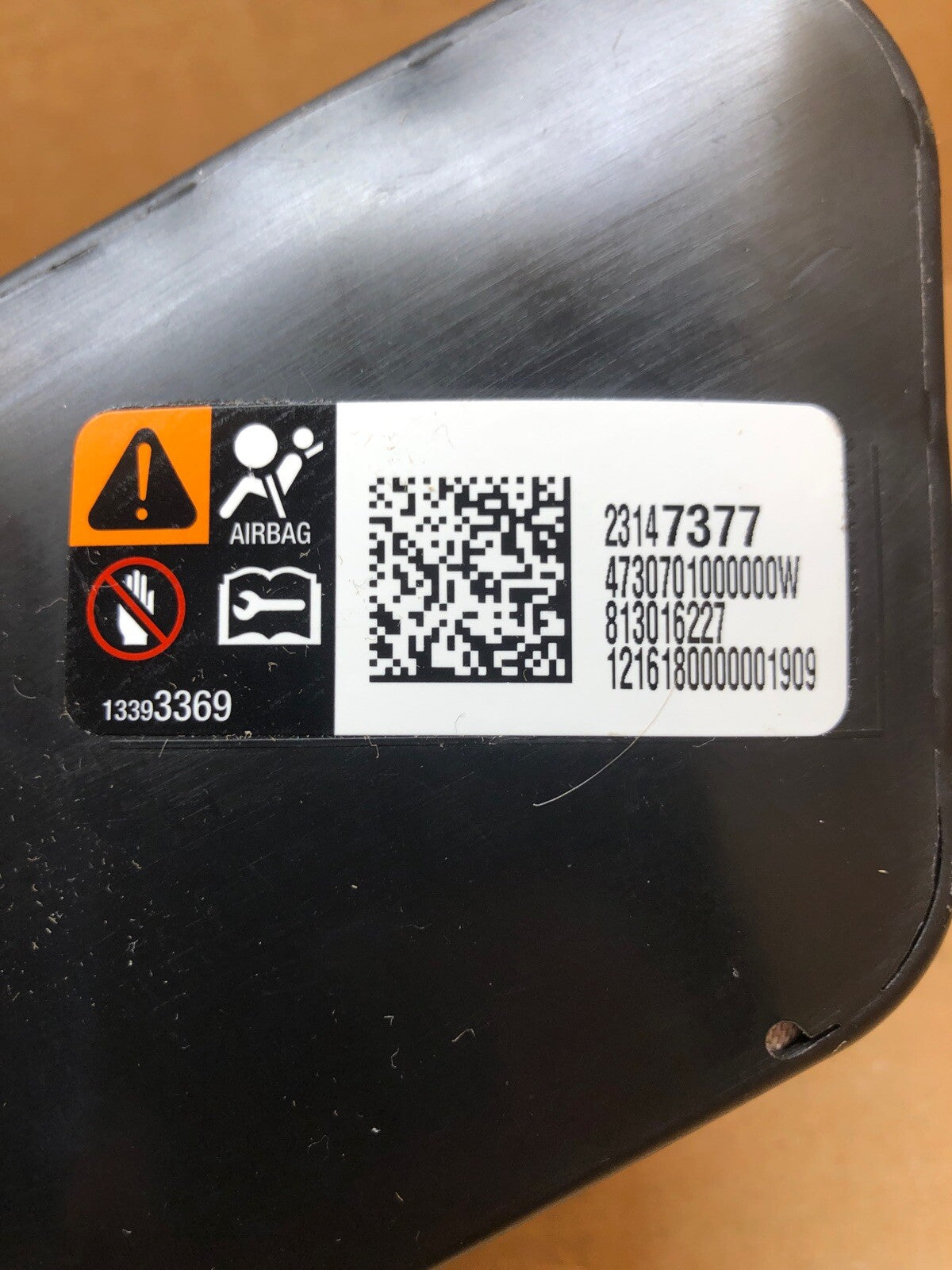 2014 2018 CHEVY IMPALA FRONT RIGHT SIDE PASSENGER SEAT AIRBAG AIR BAG 231473772