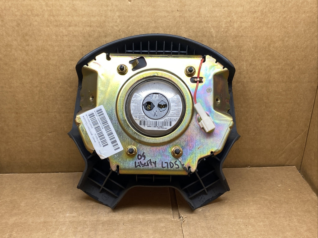 05 07 Jeep Liberty Front Left Driver Side Steering Wheel Air Bag Airbag Gray D57
