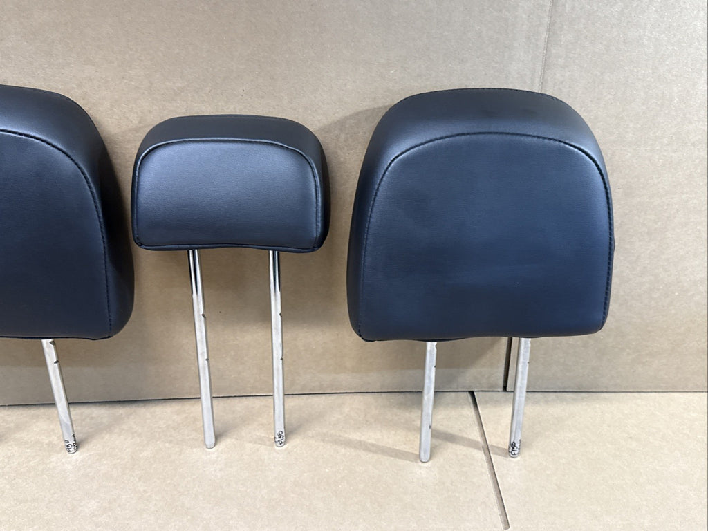 2011 2014 Ford F 150 F150 Back Rear Head Rest Headrest Black Leather Set of 36