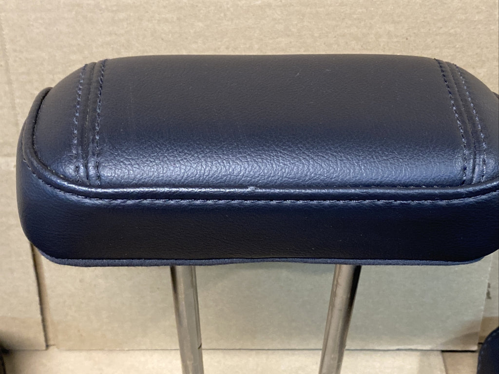 2011 2015 Ford Explorer Back Rear Head Rest Headrest Black Leather Set11