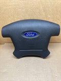 2001 2005 Explorer Front Left Driver Side Steering Wheel Air Bag Airbag Black0