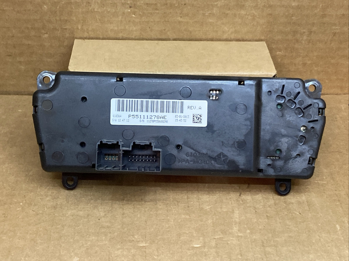 11 17 Jeep Compass Patriot Temperature Temp Climate Control Dials P55111278AE4