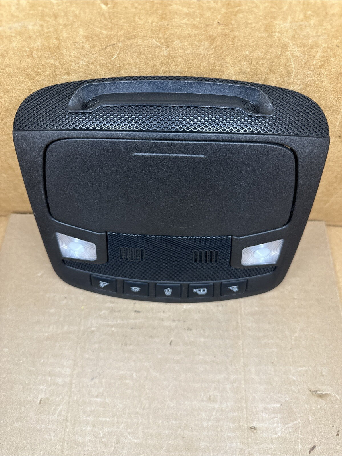 2017 2020 Lincoln Continental Over Head Overhead Console Black2