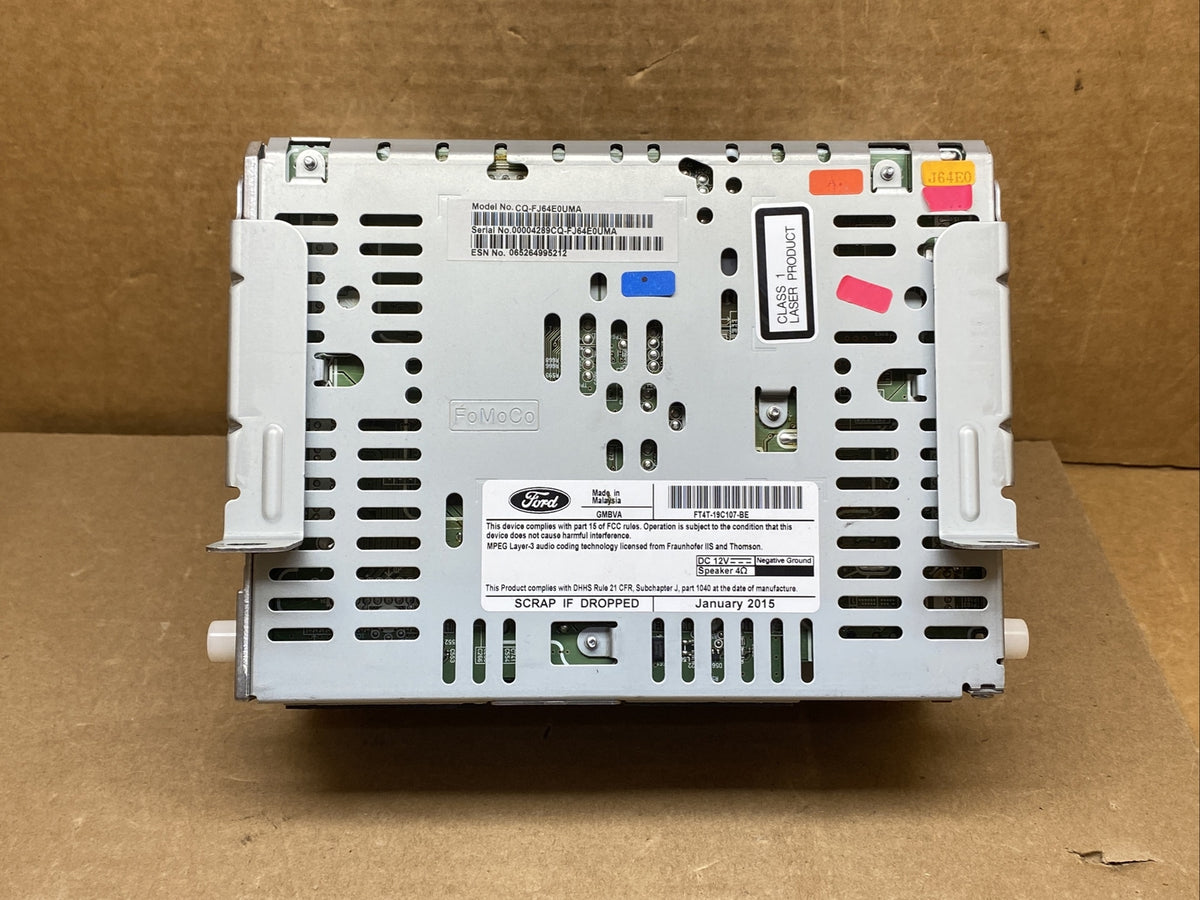 2015 2018 Ford Edge Radio Cd Player Disc Reader FT4T 19C107 BE5