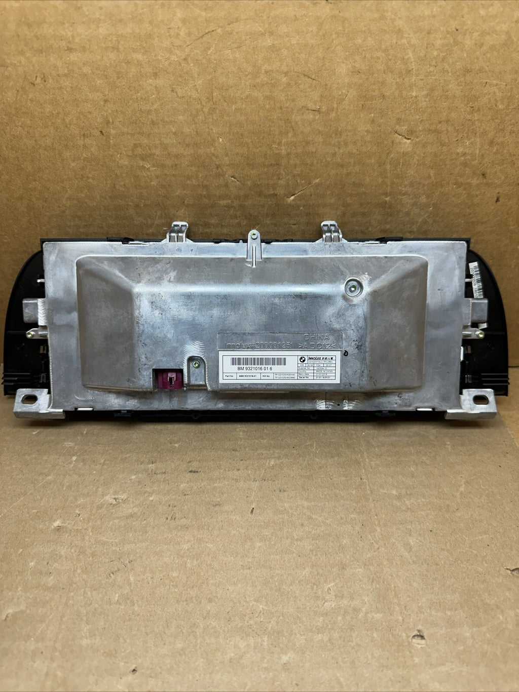 11 16 BMW 528i Dash Radio Information Display Screen OEM 93210160165