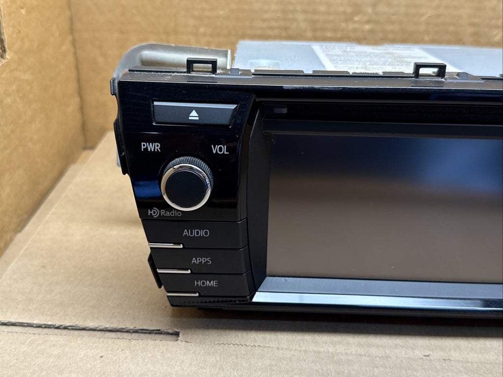 2014 2016 Toyota Corolla Dash Radio Receiver Display Screen 100150 86100 021002