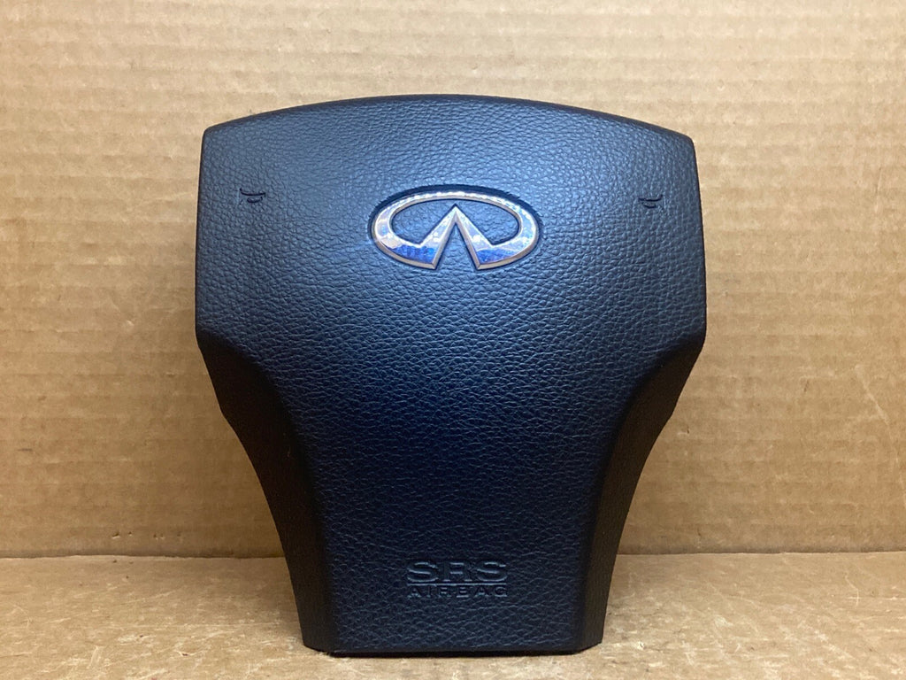 03 06 Infiniti G35 Front Left Driver Side Steering Wheel Air Bag Airbag Black2