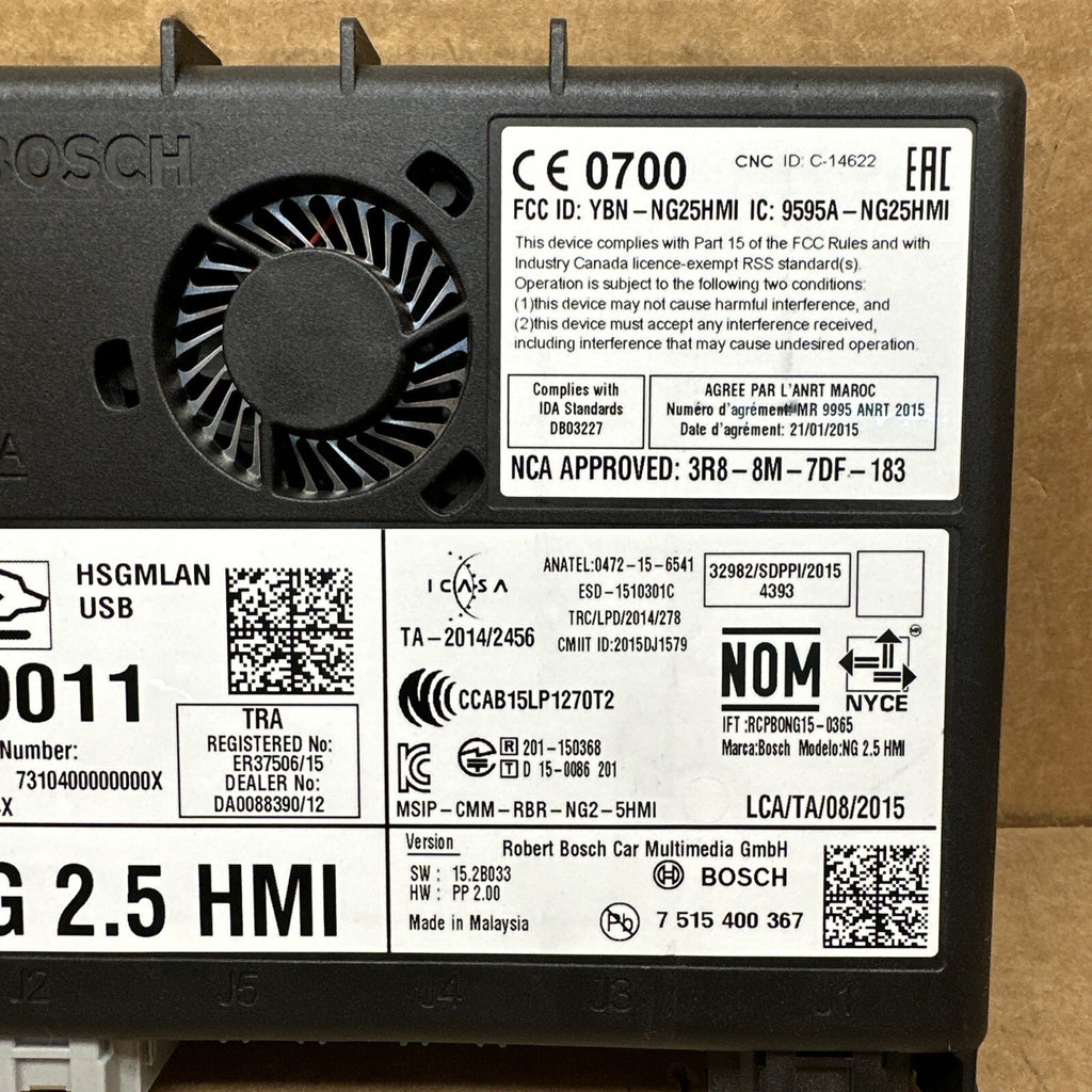 2015 2016 GM HMI Human Machine Interface Control Module 840890112