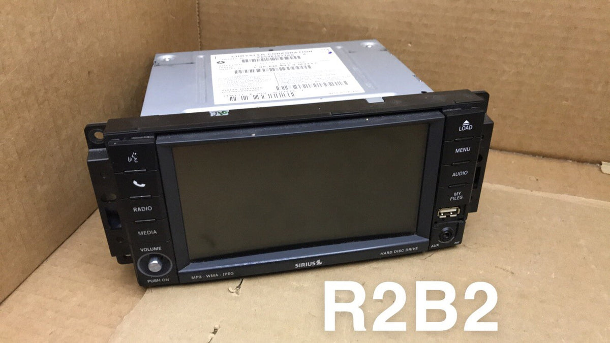 Jeep Chrysler Dodge MyGig RBZ Low Speed Touchscreen Display Radio P05064677AG0