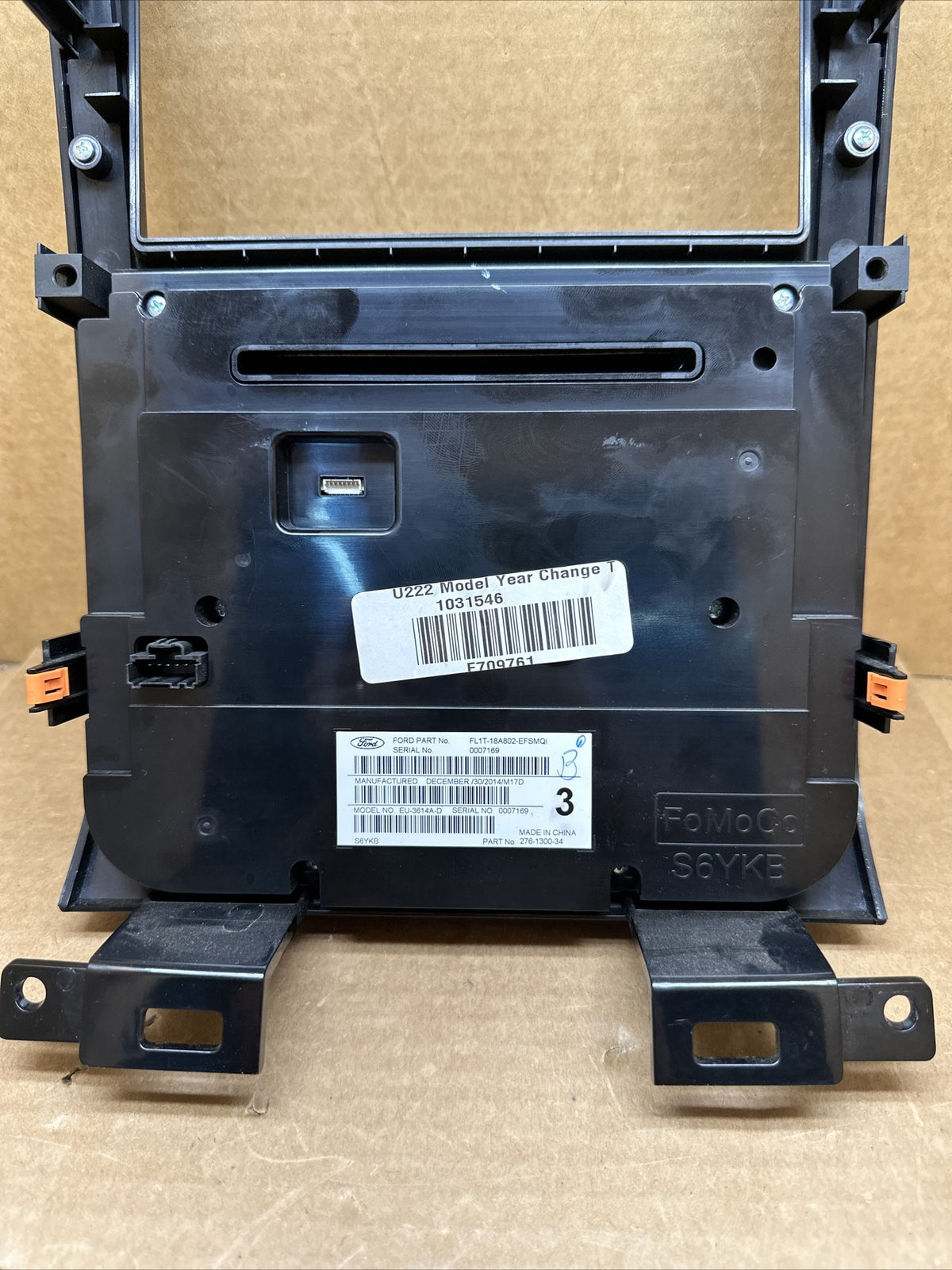 2015 2017 FORD EXPEDITION radio panel climate temperature a/c heater control OEM5