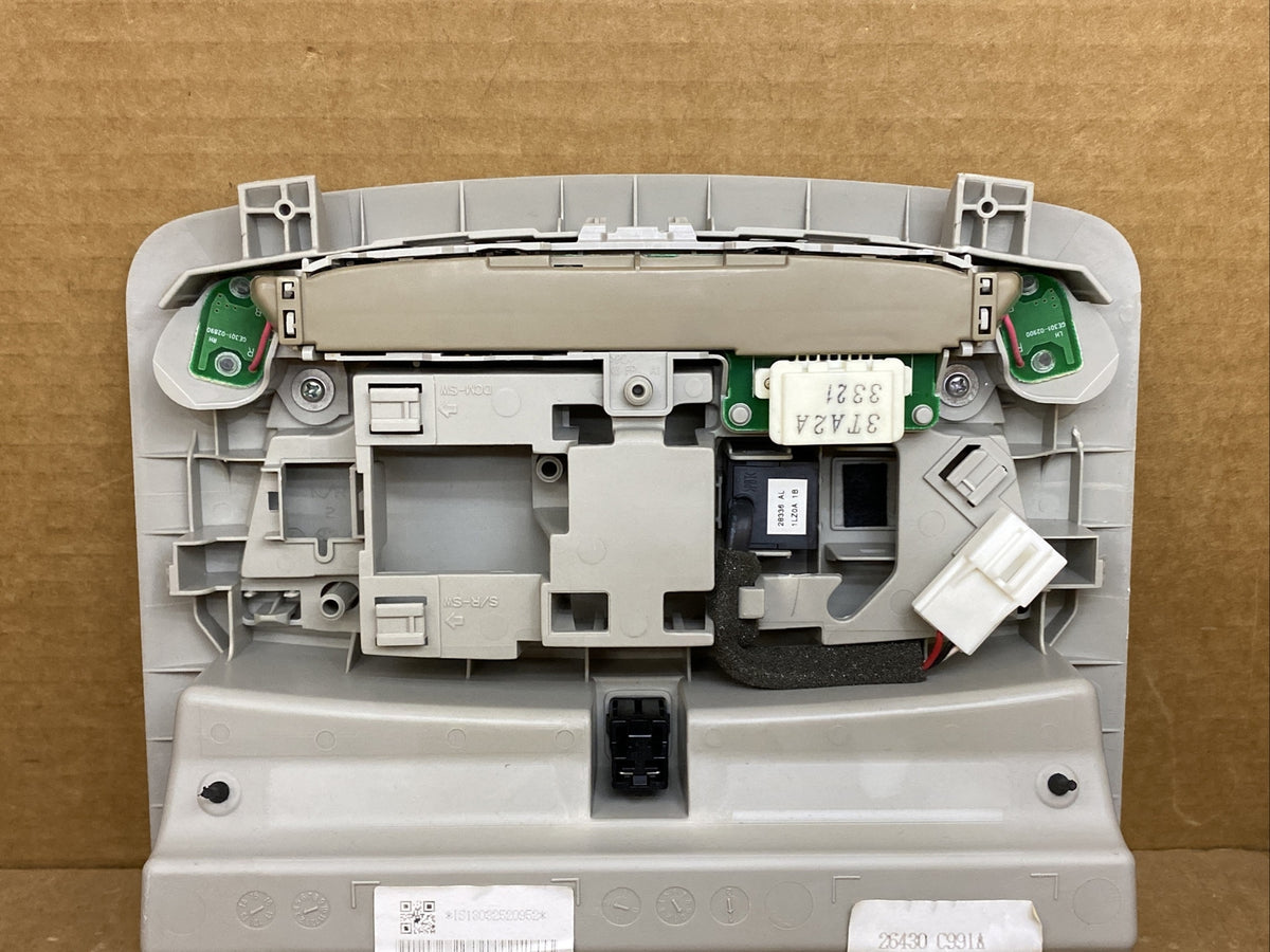 2013 2014 Altima Sentra Pathfinder Over Head Overhead Console Lights 26430 C991A6