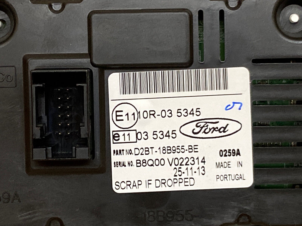 2014 2017 Ford Fiesta Radio Info 3.5" Dash Display Screen OEM D2BT 18B955 BE4