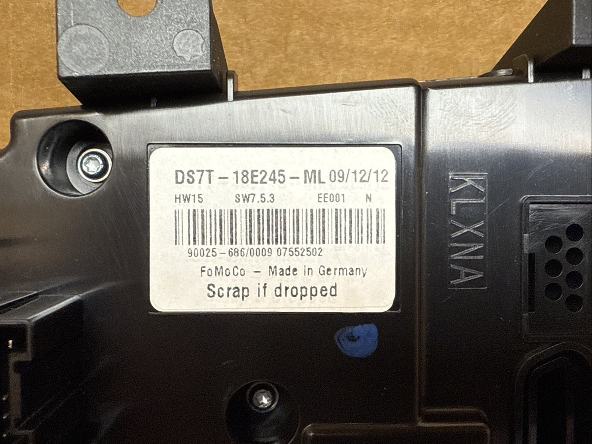 14 15 Ford Fusion Temp Temperature Climate Radio Control Bezel DS7T 18E245 ML12