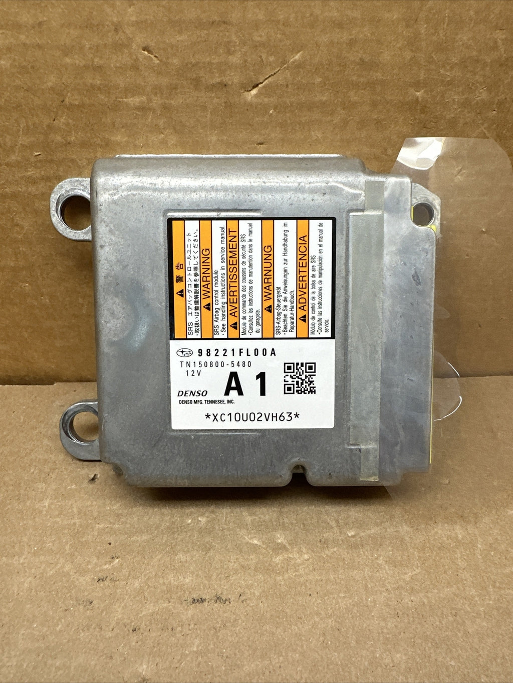 2017 Subaru Impreza SRS Air Bag Airbag Control Module 98221FL00A0