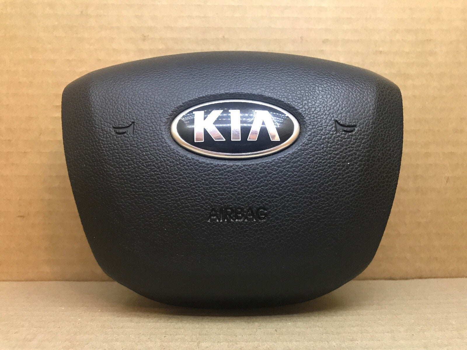 2012 2017 KIA RIO LEFT DRIVER SIDE STEERING WHEEL AIRBAG AIR BAG BLACK OEM3