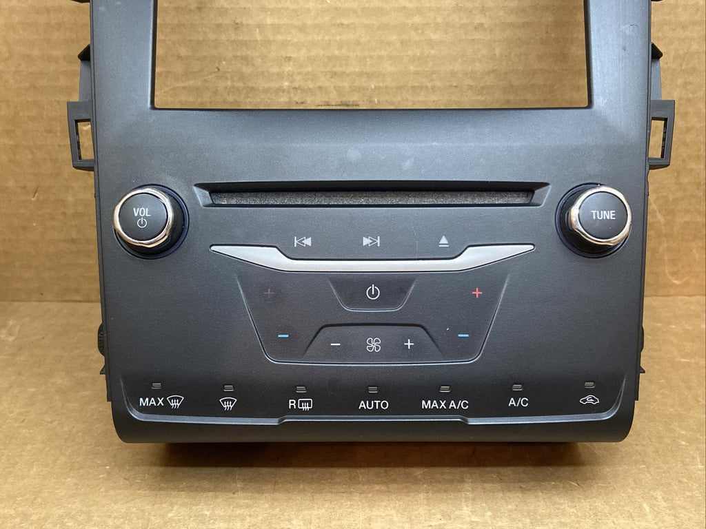 14 15 Ford Fusion Temp Temperature Climate Radio Control Bezel DS7T 18E245 MN2