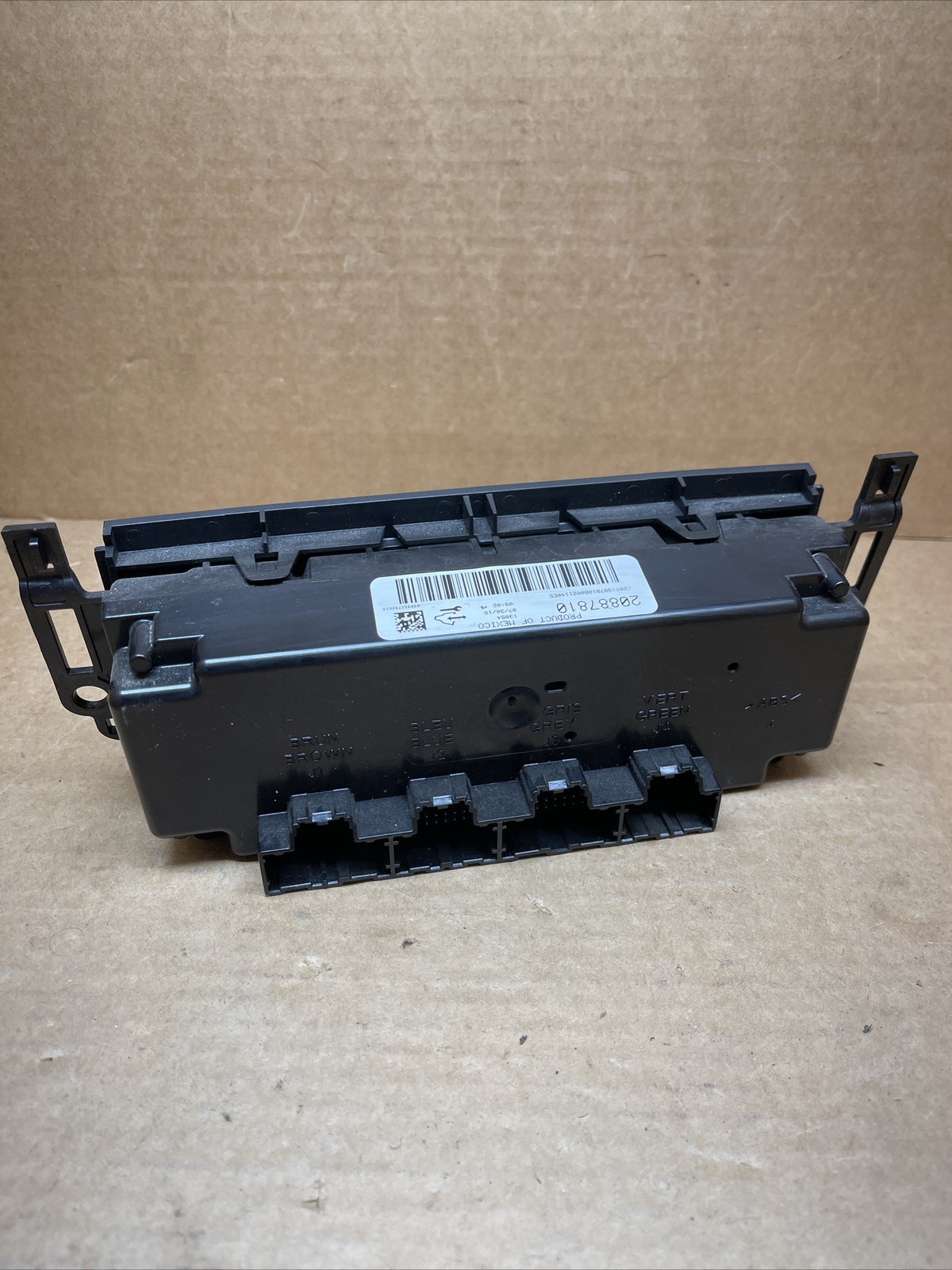 2007 2010 CHEVY SILVERADO 1500 A/C HEATER CLIMATE TEMPERATURE CONTROL 208878103