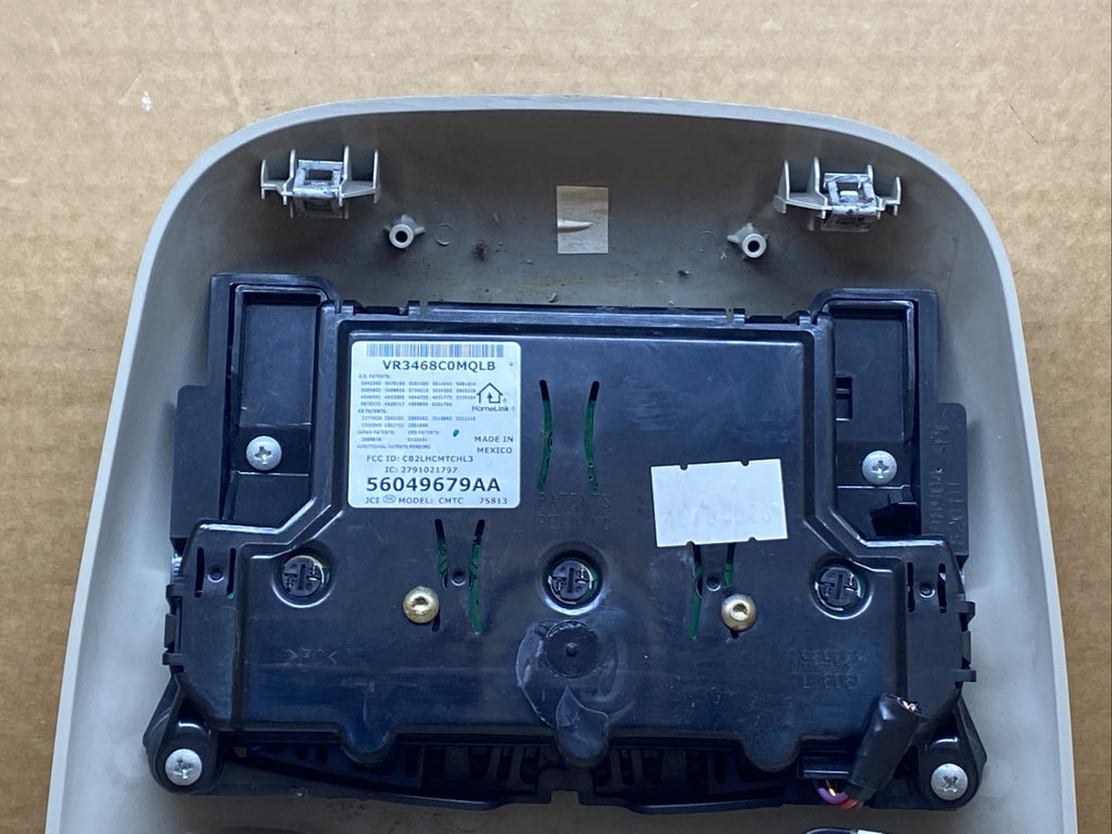 2002 2005 Dodge Ram Overhead Console Dome Map Lights Digital Display 56049679AA8