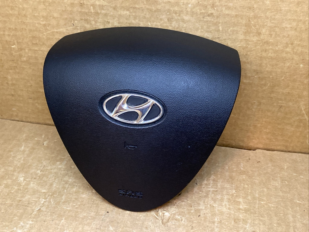09 12 Elantra Touring Front Left Driver Side Steering Wheel Air Bag Airbag Black5