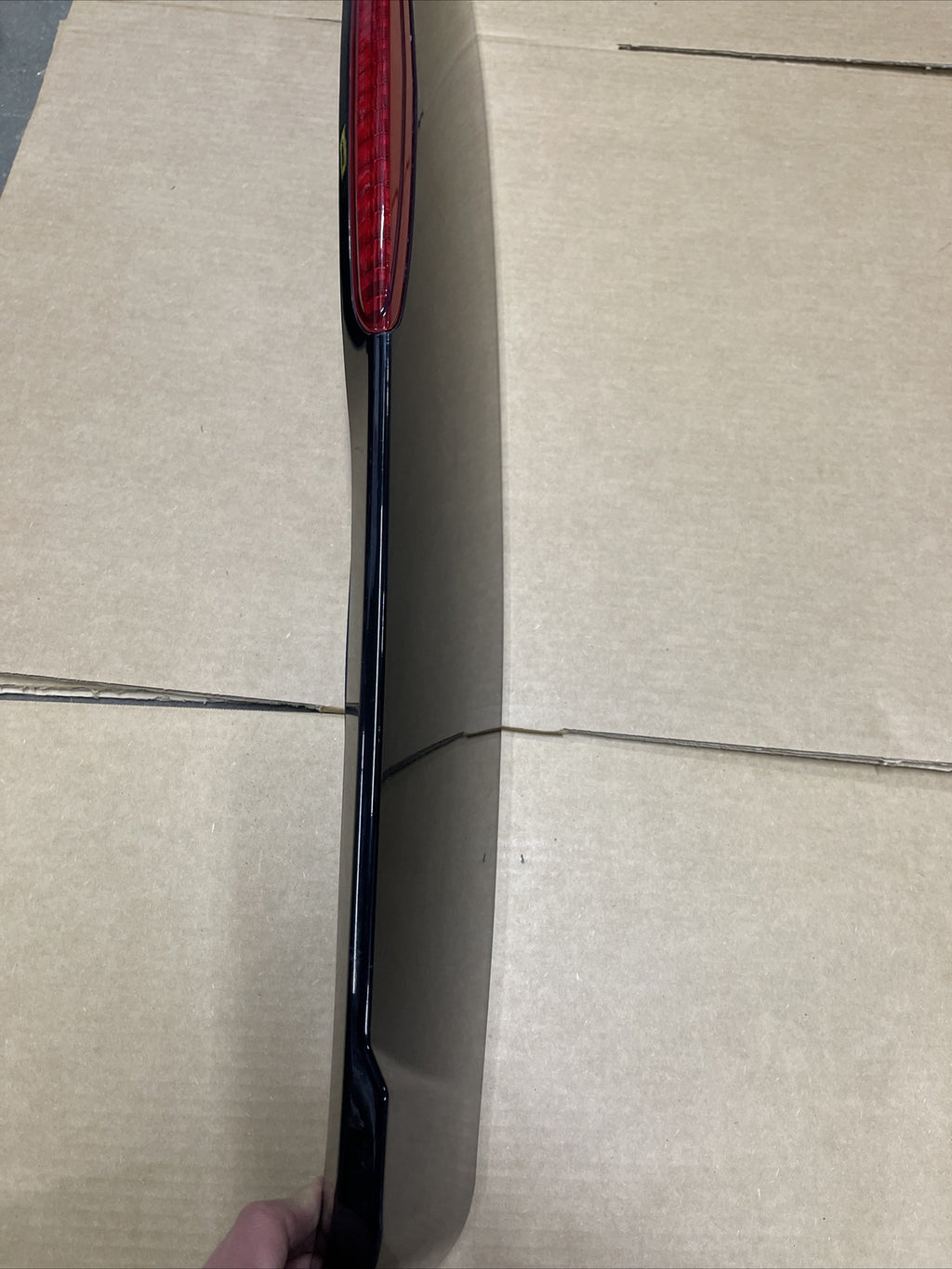 2007 2013 Acura MDX Tailgate Hatch Spoiler Wing 3rd Brake Light Lamp Black NH7076