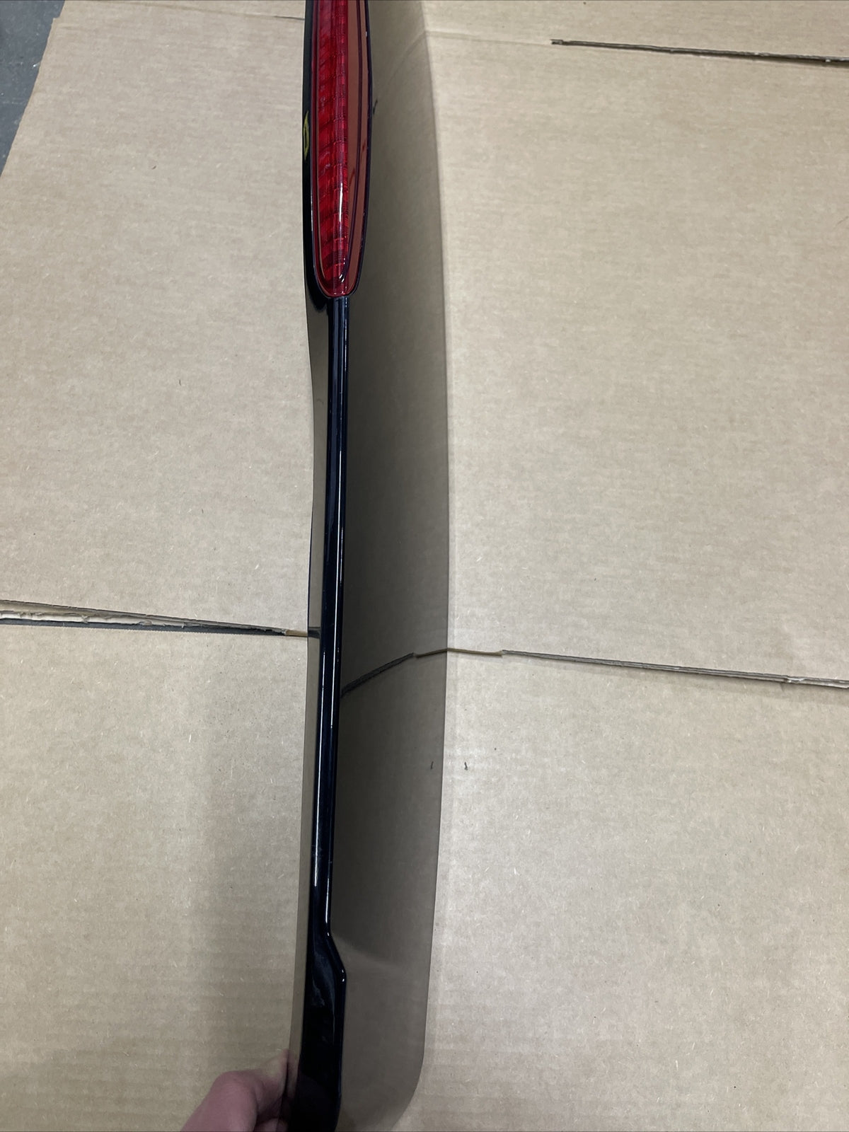 2007 2013 Acura MDX Tailgate Hatch Spoiler Wing 3rd Brake Light Lamp Black NH7076