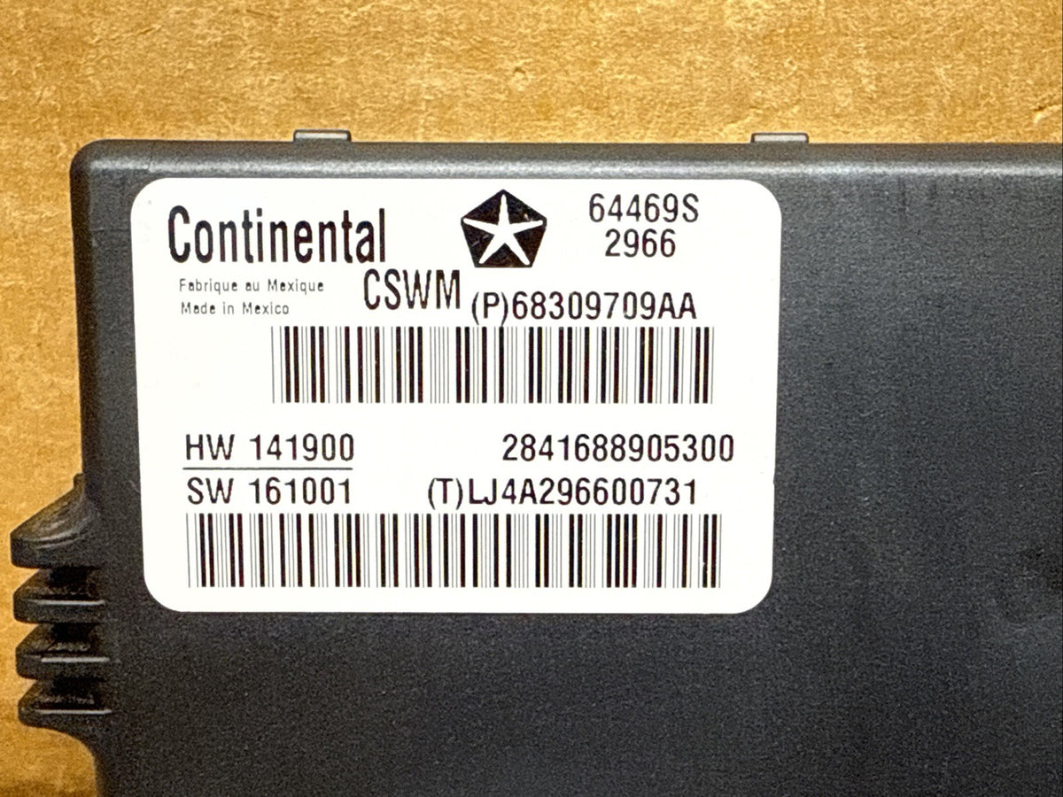 Chrysler Front Driver Seat Heat Control Module 68309709AA1