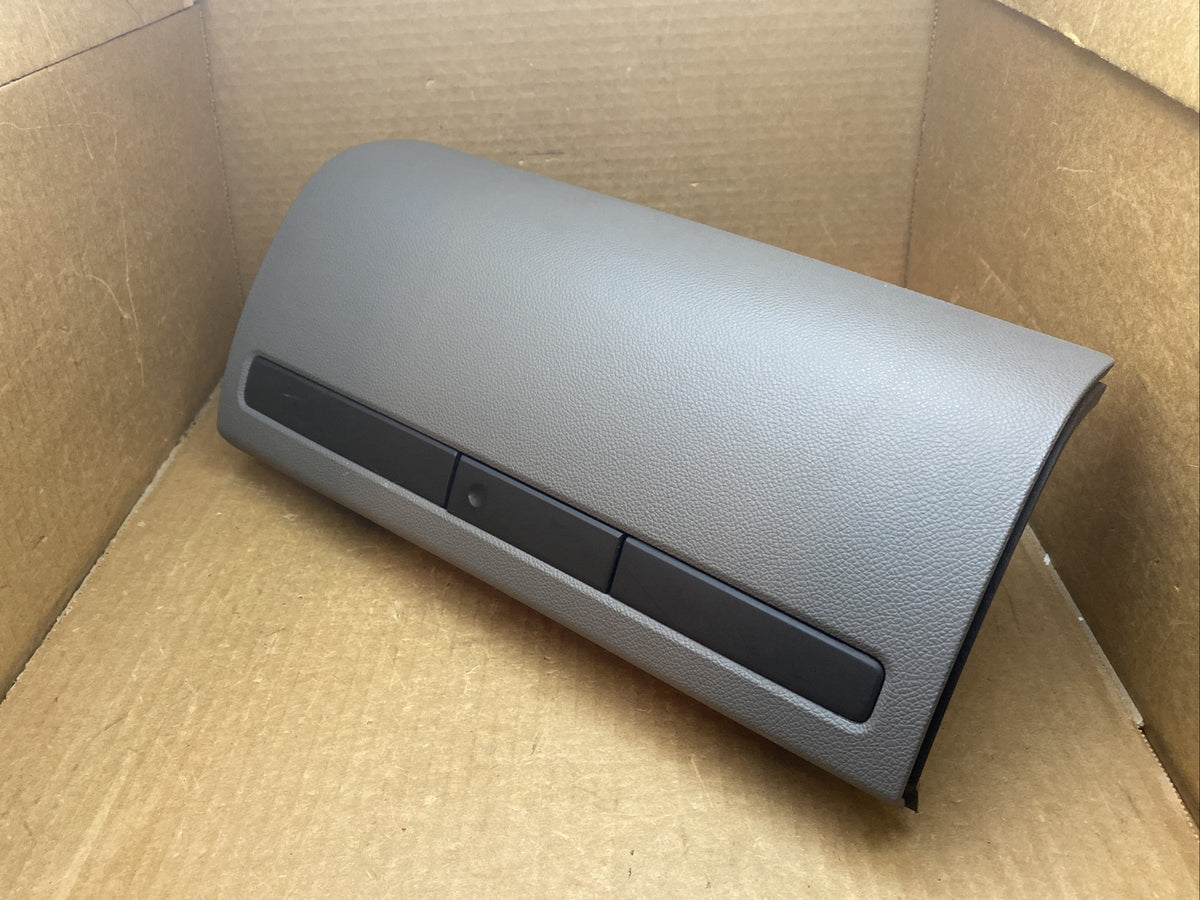 2007 2013 Silverado Sierra Upper Glove Box Dash Insert Storage Titanium Gray5