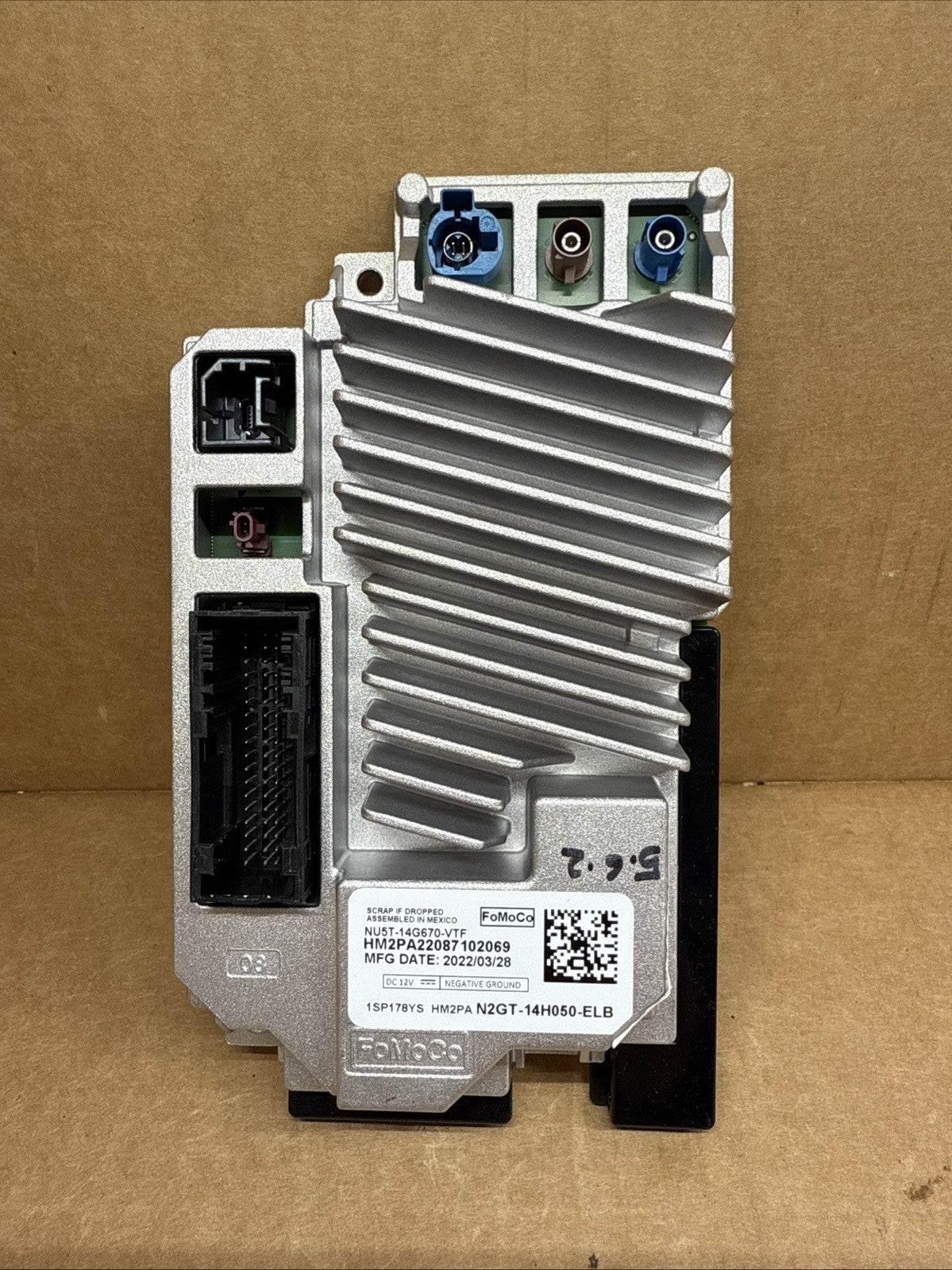 FORD EDGE SYNC 4 APIM module NU5T 14G670 VTF N2GT 14H050 ELB0