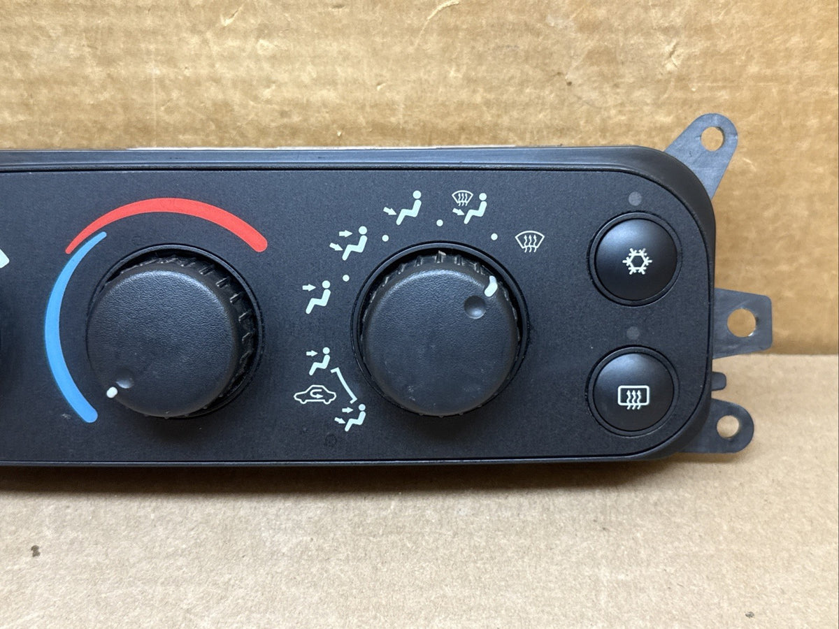 02 05 Dodge Ram Temp Temperature Climate Control Switches Dials P55056321AC2