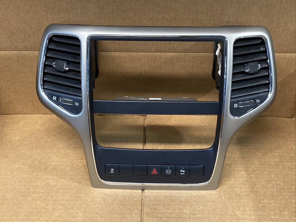 2011 2013 Jeep Grand Cherokee Temperature Control Unit Radio Bezel P56046148AC0