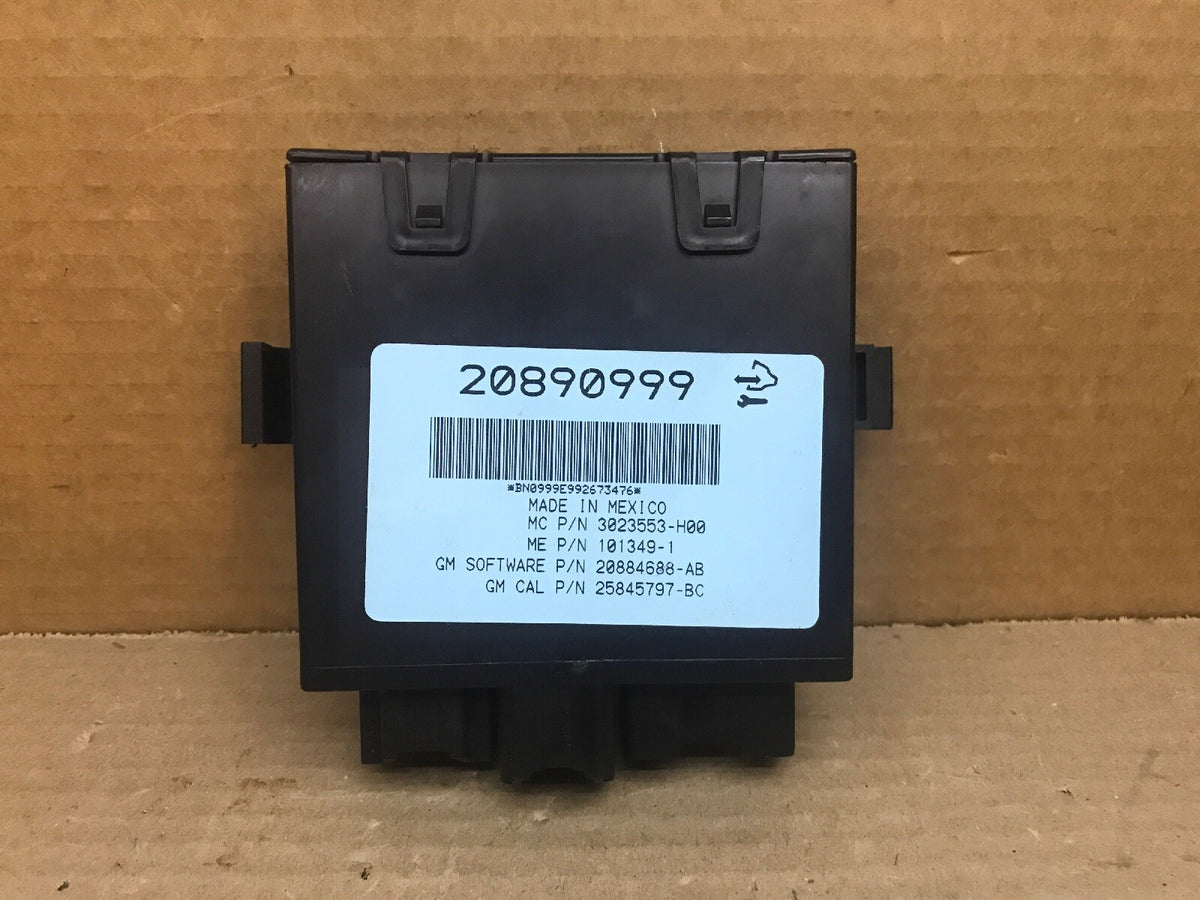 Buick Cadillac Chevrolet GMC Lift Gate Liftgate Control Module 208909990