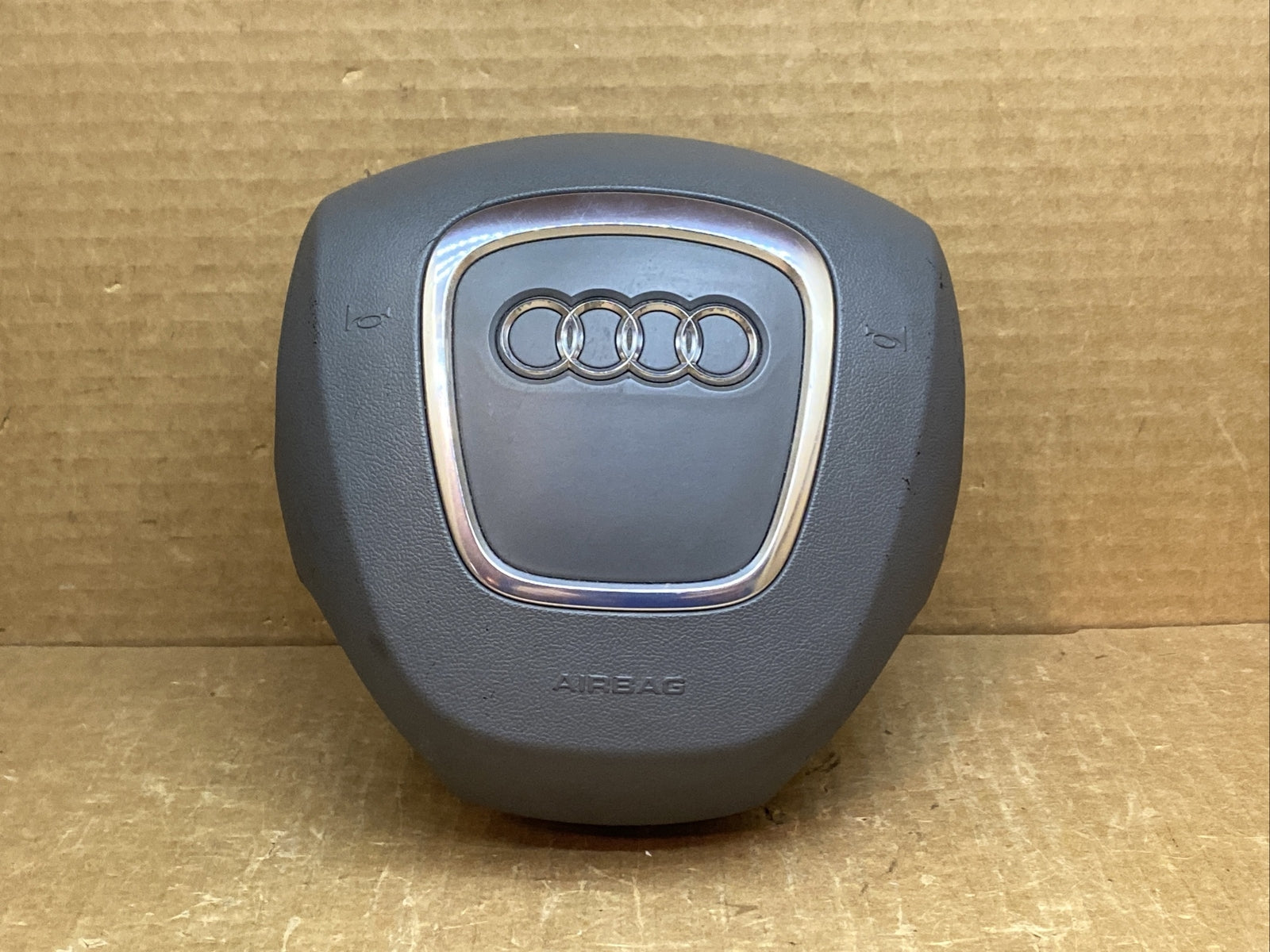 Audi A6 S6 Front Left Driver Side Steering Wheel Airbag Air Bag Platinum Gray NQ1