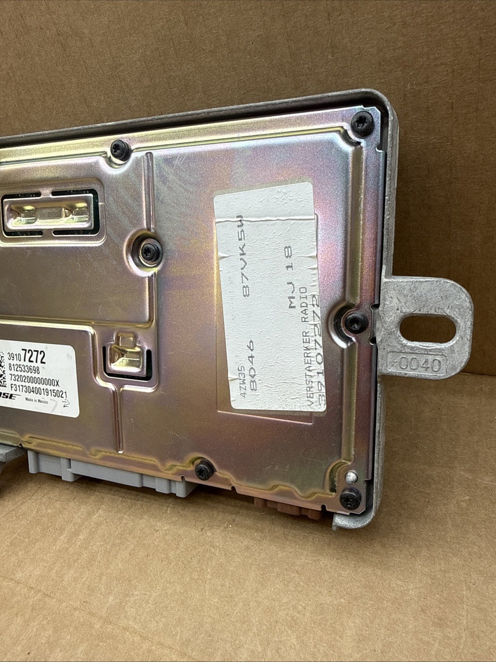 2018 Buick Regal Audio Stereo Radio Amp Amplifier Module 391072725