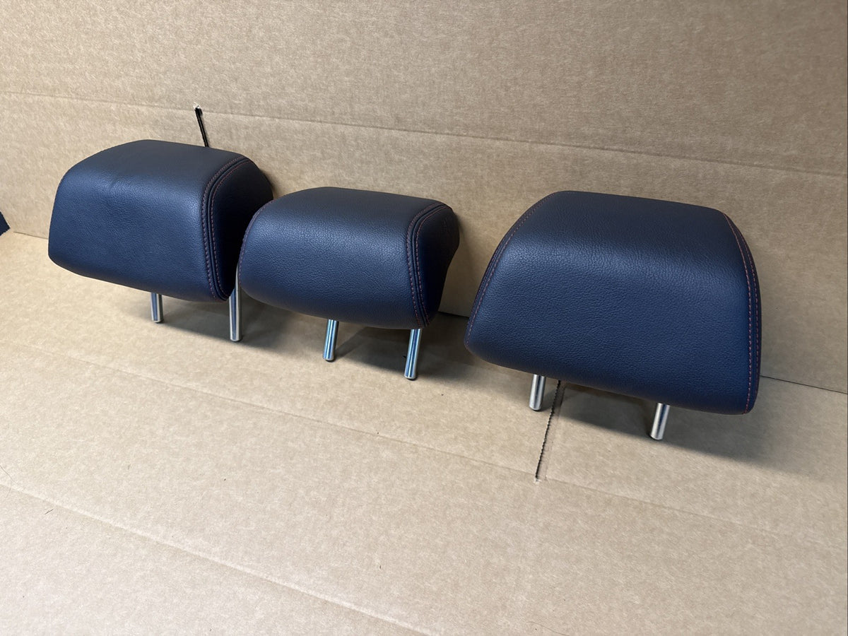 2014 2018 Mazda3 Mazda 3 Head Rest Headrest 2nd Row Rear Seat Set Black Leather3