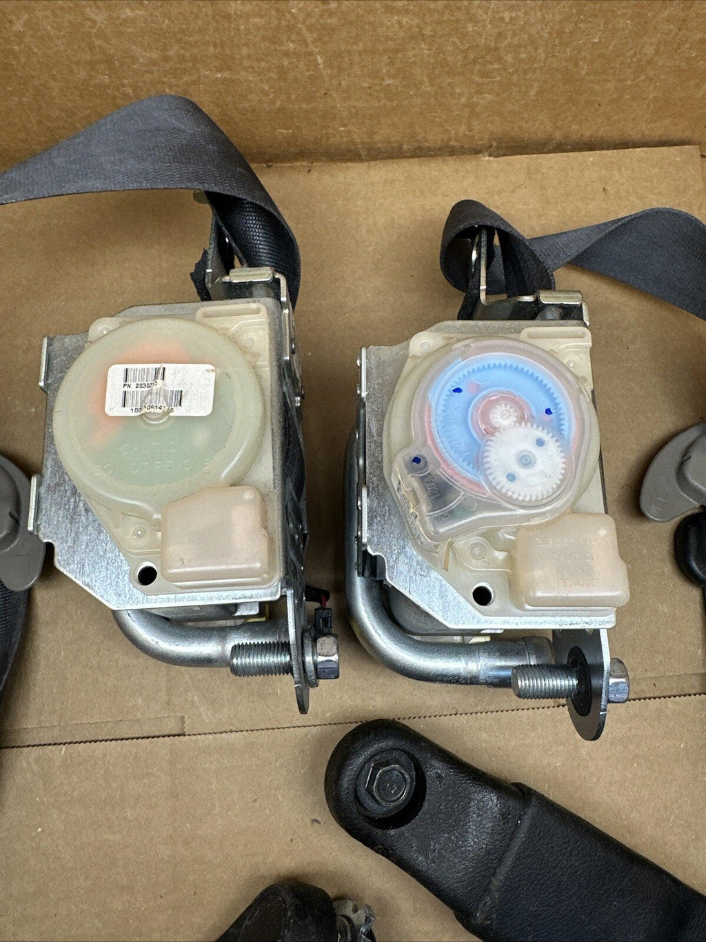 2008 2012 Accord Left Right Coupe Seat Belt Seatbelt Retractor Assembly Set6