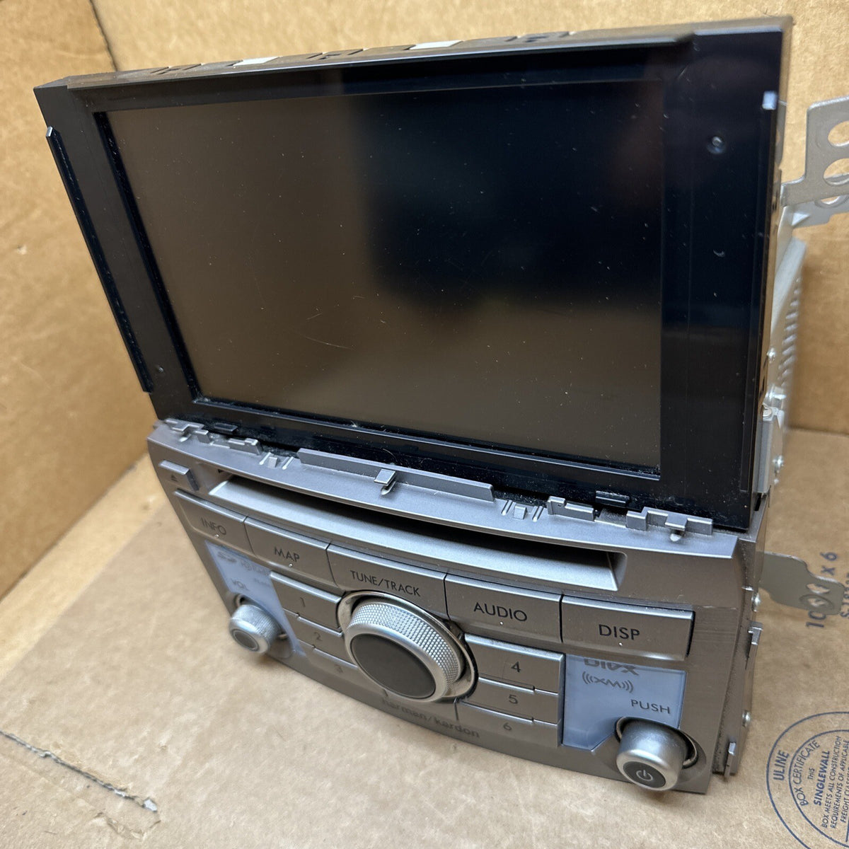 2013 Subaru Legacy Outback Radio GPS Radio Screen Display FE688US 86271AJ68A3
